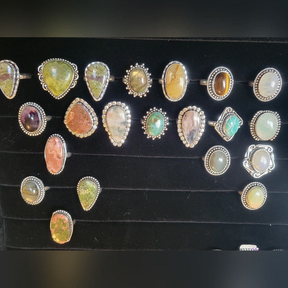 New Gemstone Rings - Picture 2 of 3